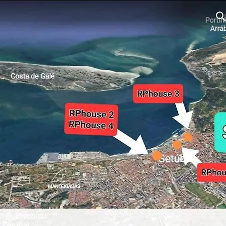 アパート Rp House 4, Perto Mar, Barcos E Comboio *